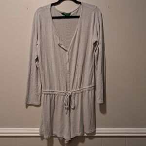 ✨5 For $50 Dip Sleepwear Light Gray Sleepwear Romper Size L